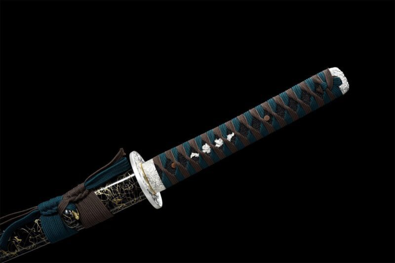 Miecz Katana Aokiba (青牙) – Niebieski Kieł