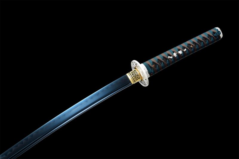 Miecz Katana Aokiba (青牙) – Niebieski Kieł