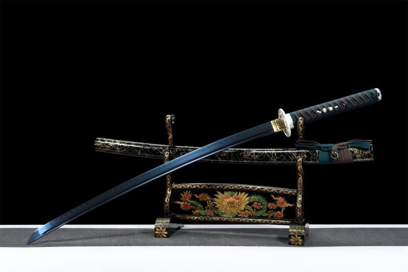 Miecz Katana Aokiba (青牙) – Niebieski Kieł
