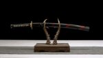 Antyczne Czarne Wakizashi