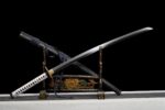 Czarno-biały Miecz Katana