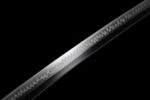 Czarno-biały Miecz Katana