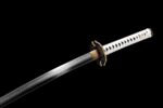 Czarno-biały Miecz Katana