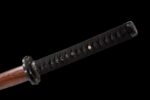 Miecz Damasceński Katana Z Prawdziwym Hamonem