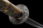 Miecz Katana Z Głową Smoka