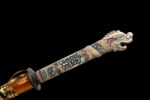 Miecz Katana Z Głową Smoka
