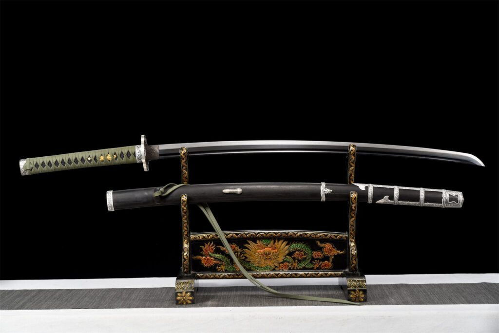 Miecz Katana Ginmidori (銀緑) – Srebrzystozielony