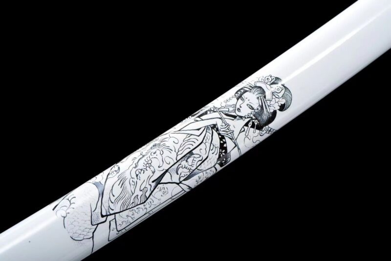 Miecz Katana Hanae (花絵) – Kwiatowy Blask