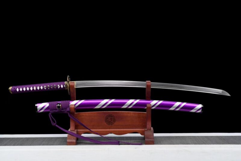 Miecz Katana Murasaki Hebi (紫蛇) – Fioletowy Wąż