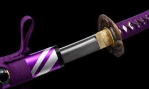 Miecz Katana Murasaki Hebi (紫蛇) – Fioletowy Wąż