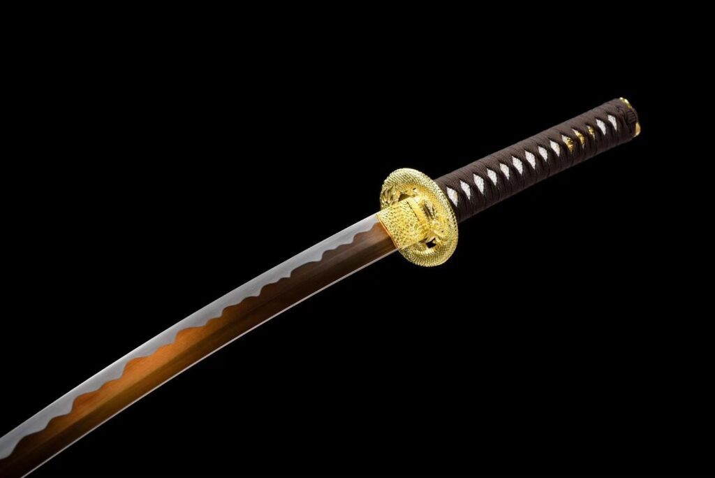 Miecz Katana Ōgonryū (黄金龍) – Złoty Smok
