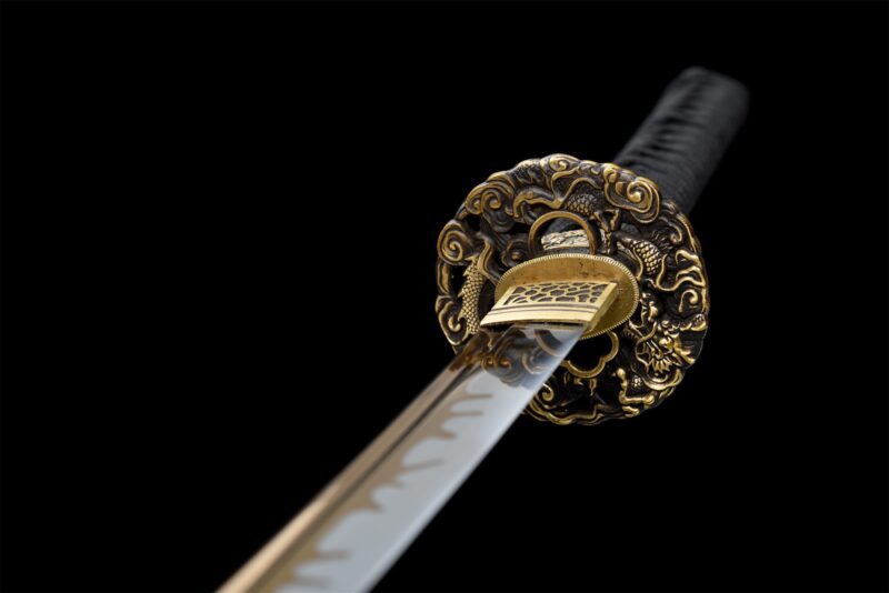 Miecz Katana Ōrāshī (金獅子) – Złoty Lew