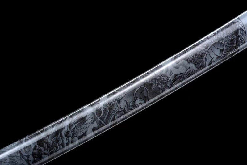 Miecz Katana Raikaryū (雷竜) – Smok Pioruna