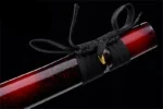 Czerwono-czarny Miecz Katana