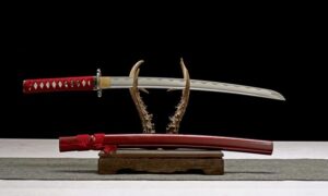 Czerwone Wakizashi