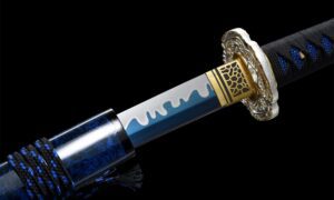 Miecz Wakizashi Reikazan (冷火山) – Zamarznięty Wulkan