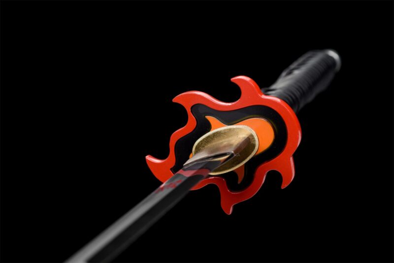 Katana Tanjiro Z Jelcem Rengoku