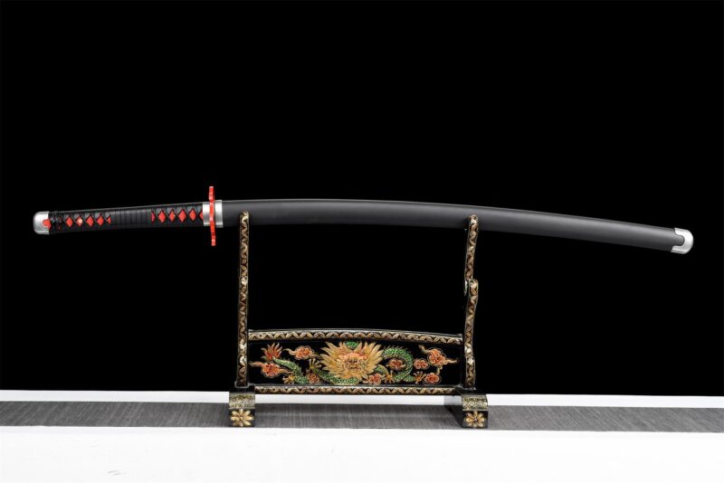 Katana Tanjiro Z Jelcem Rengoku